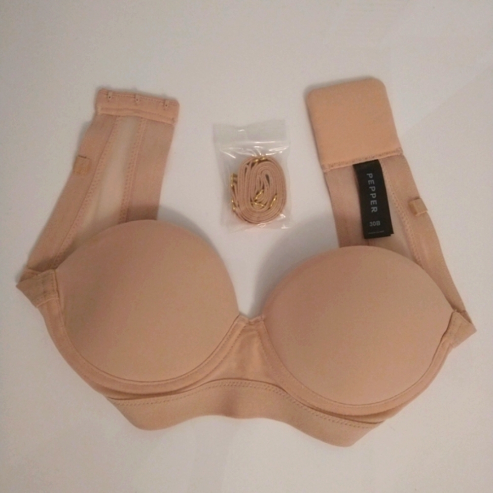 Wear Pepper Bra- MVP Multiway Strapless Bra 30B / Buff